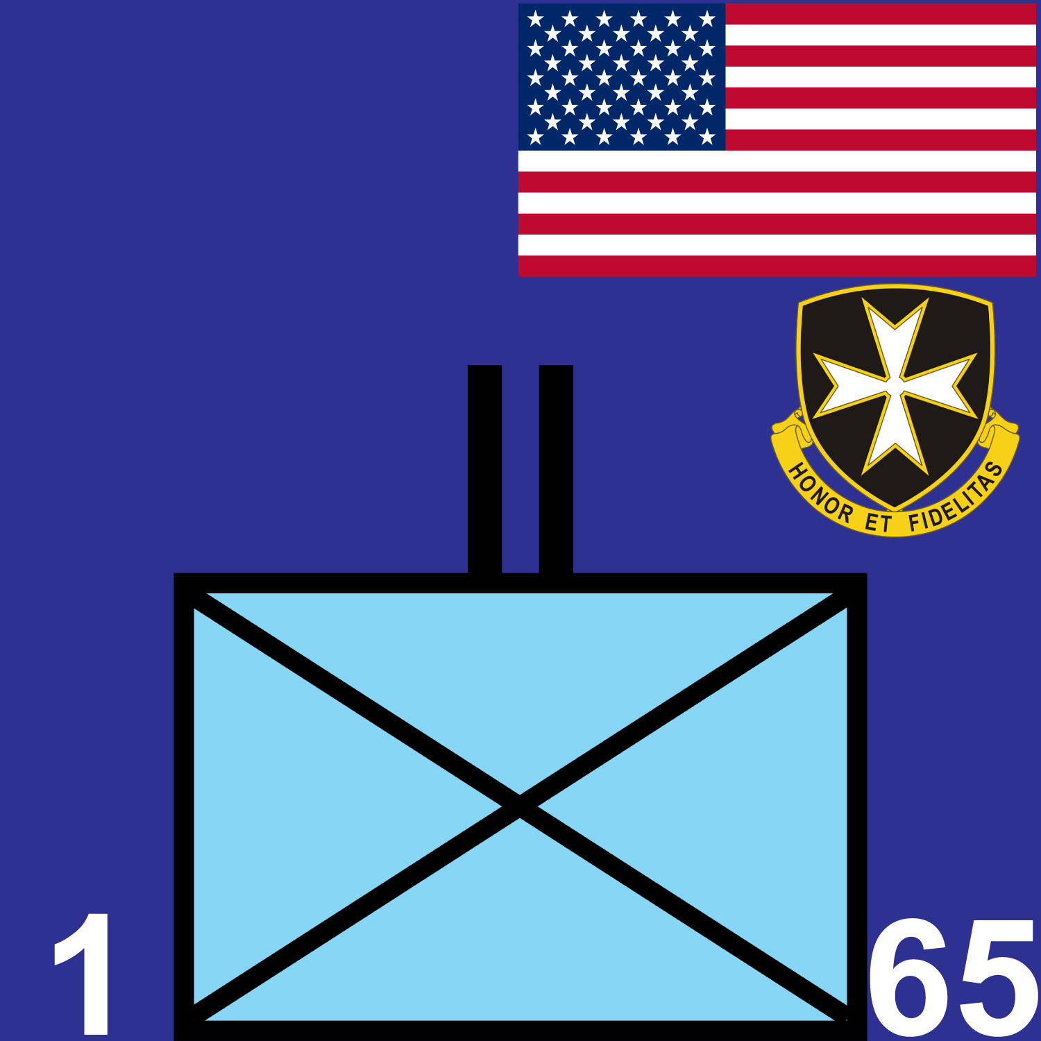 1st Battalion, 65th Infantry Regiment icon